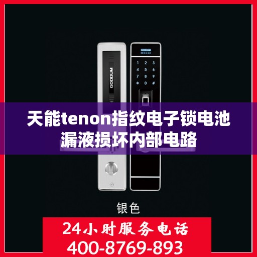 天能tenon指纹电子锁电池漏液损坏内部电路