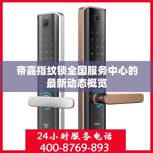 帝嘉指纹锁全国服务中心的最新动态概览