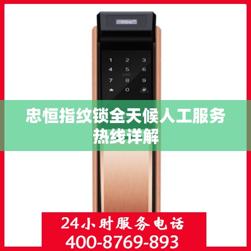 忠恒指纹锁全天候人工服务热线详解