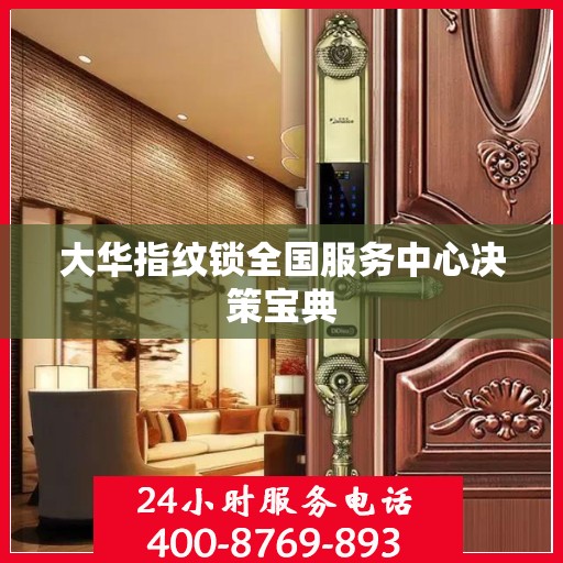 大华指纹锁全国服务中心决策宝典