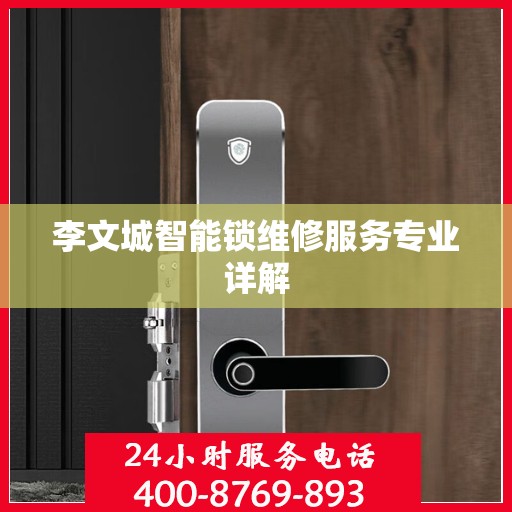 李文城智能锁维修服务专业详解
